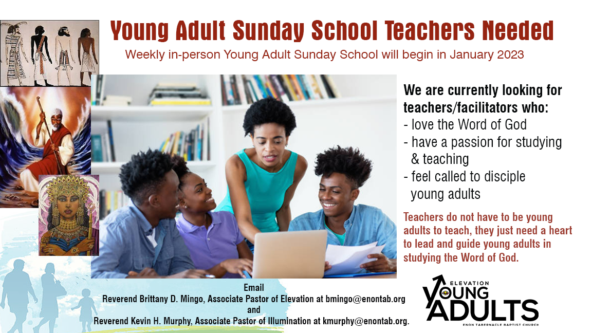 Young Adult Sunday School