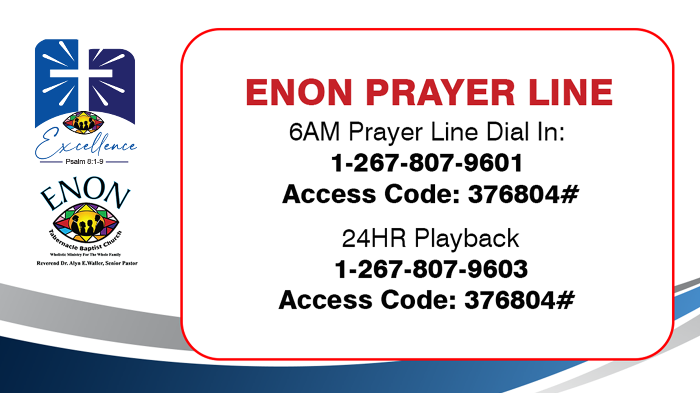 Prayer Line