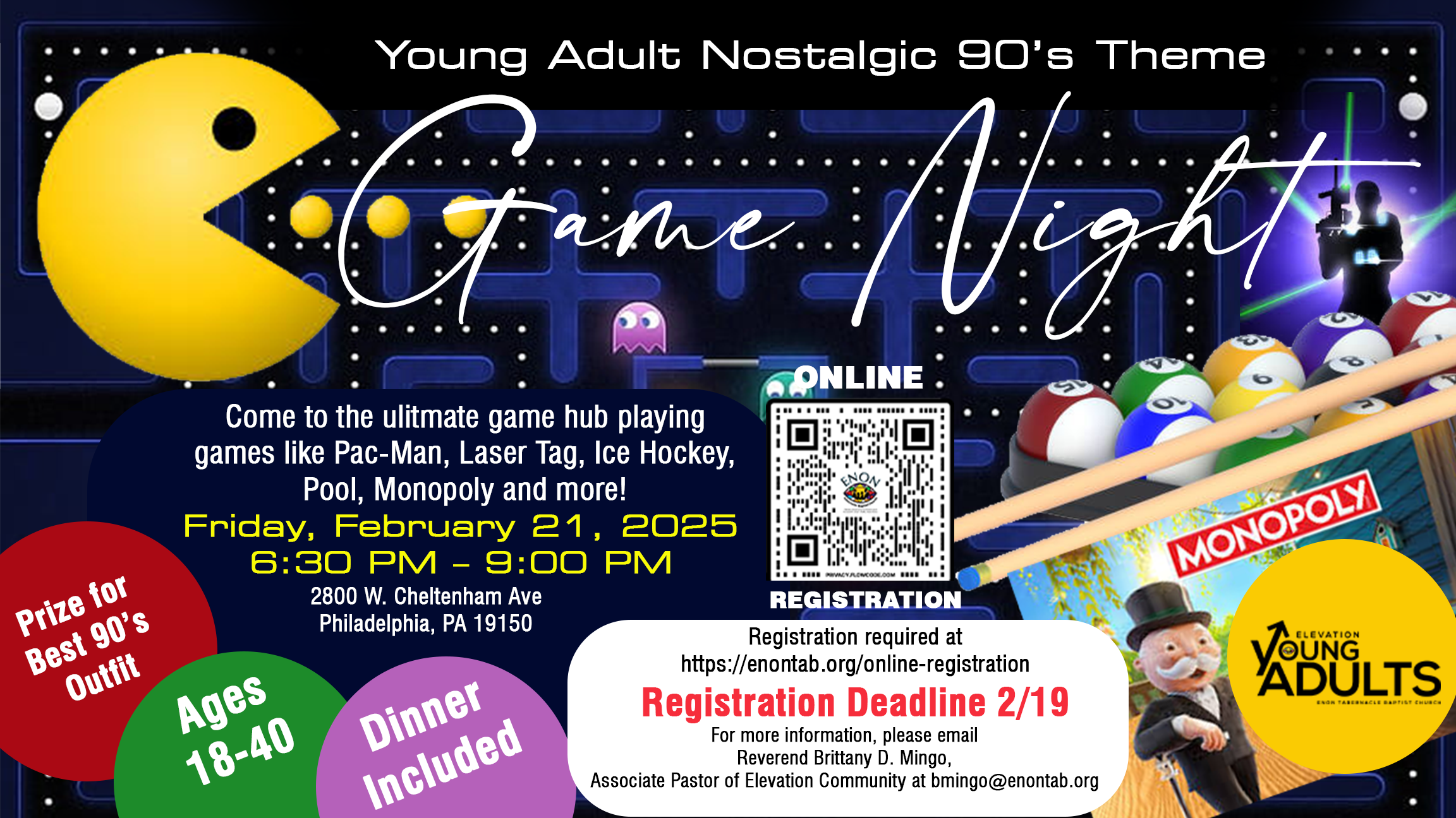 Young Adult Game Night