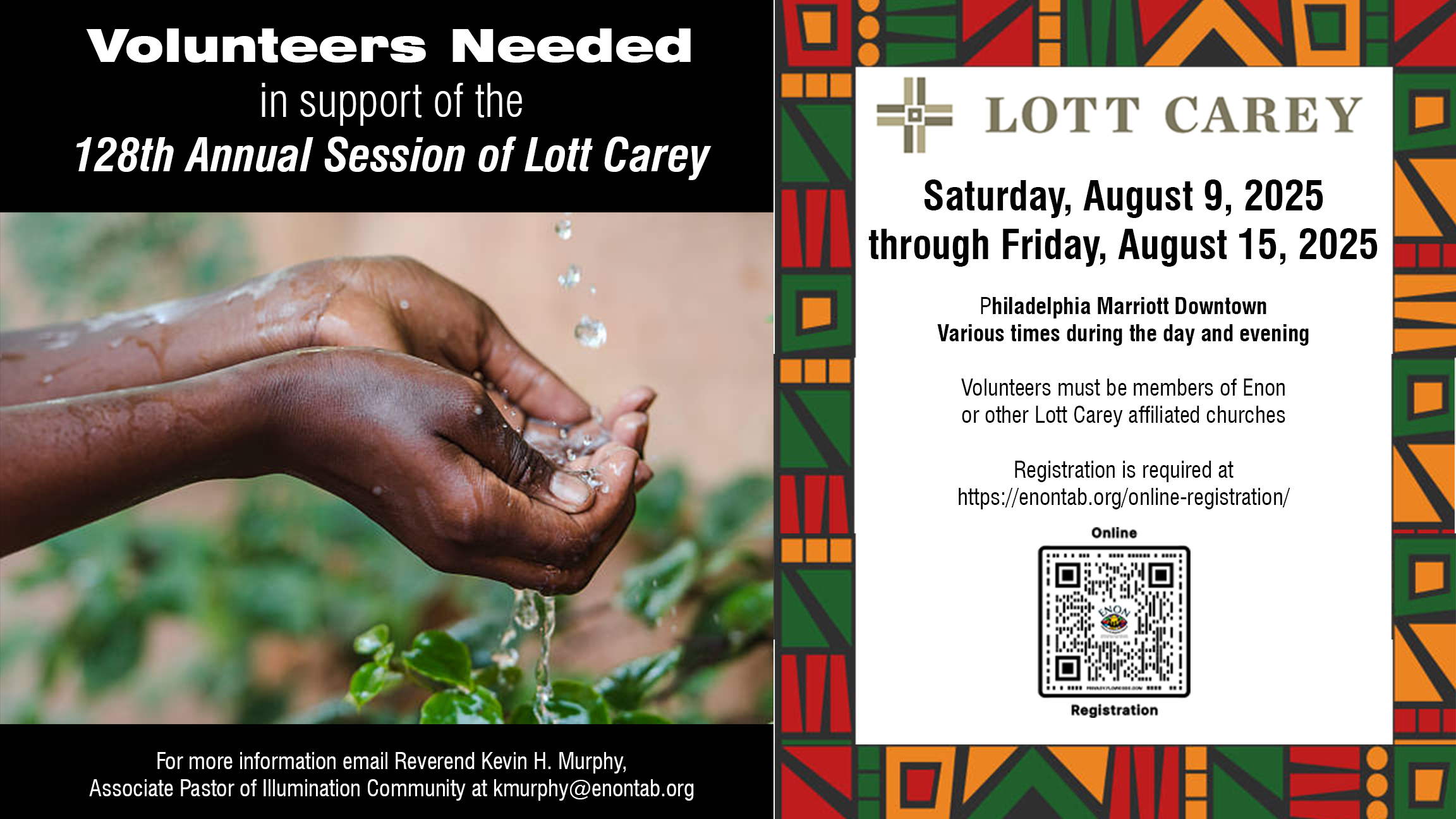 Lott Carey   Volunteers Needed