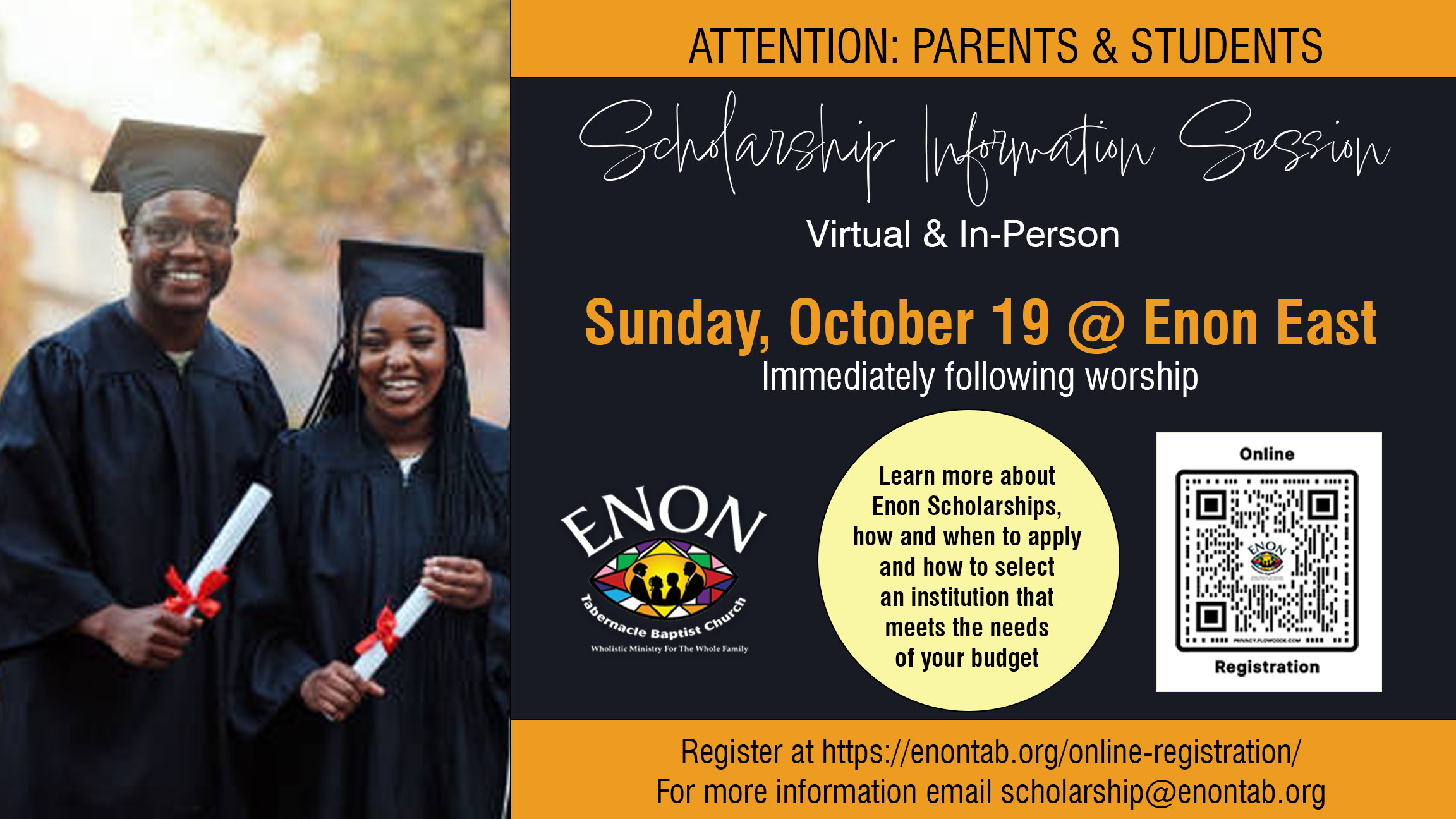 Scholarship Information Session 10092025
